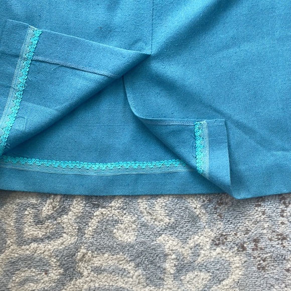 Personal Vintage Blazer & Skirt Set Teal 16 - Picture 8 of 12